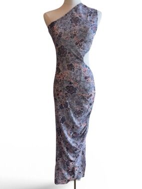 Misa Los Angeles Aries Cutout Sheath Floral Dress Women’s Size XS